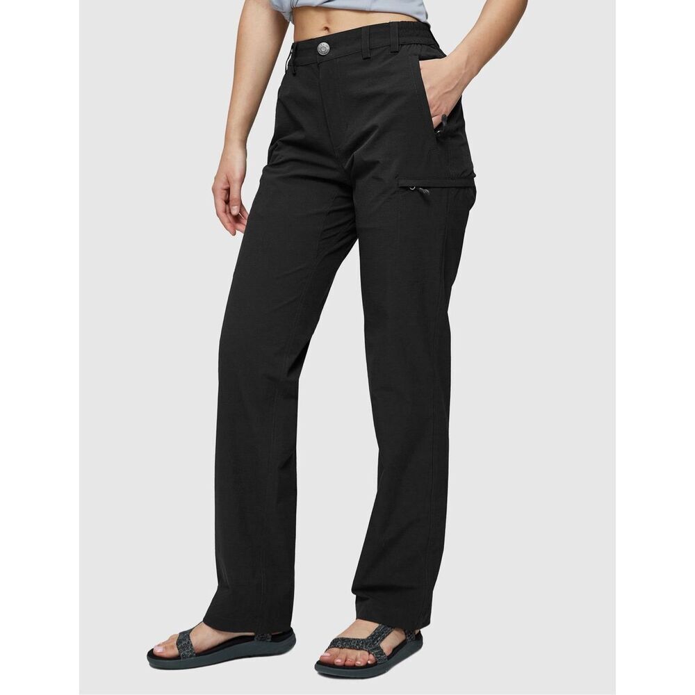 ✨Mier Women's Quick Dry Cargo Pants Lightweight Hiking Black Sz 12 Pants✨